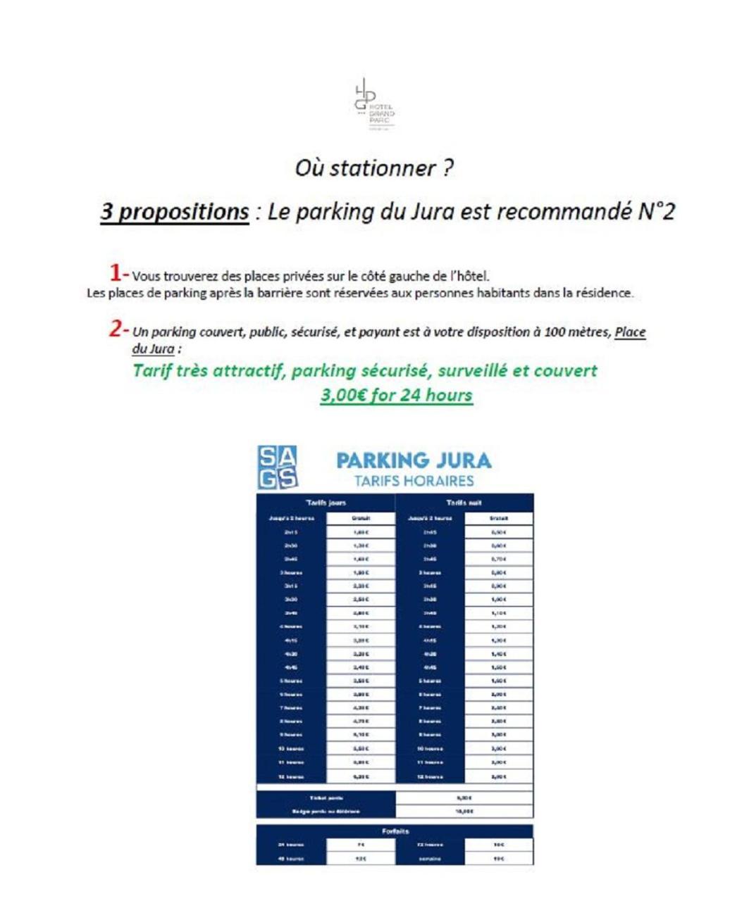Du Grand Parc 3* Gex